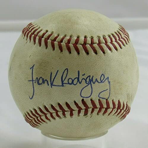 Frank Rodriguez potpisao je AUTO Autograph Rawlings Baseball B112 - AUTOGREMENA BASEBALLS