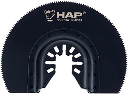 Harpow 5 komada HCS polumjeseče, sečivi za oscilirajuće alatne noževe, noževi za testere električne energije, FEINS Fein Bosch Craftsman