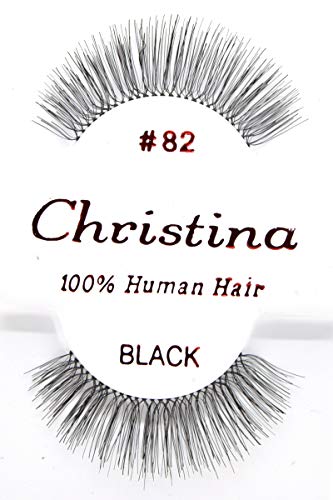 12x trepavice - 82 Christina ljudske kose lažne trepavice
