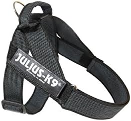 Julius-K9 IDC boja i sivi pojas za pse, veličine 2, crno-siva