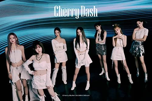 Cherry Bullet Cherry Dash 3. Mini album CD + Pob + brošura + naljepnica + razglednica + selfie fotokard + zapečaćeno za praćenje