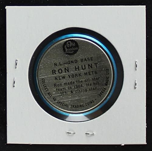 1965 Old London Coins Ron Hunt New York mets ex mets