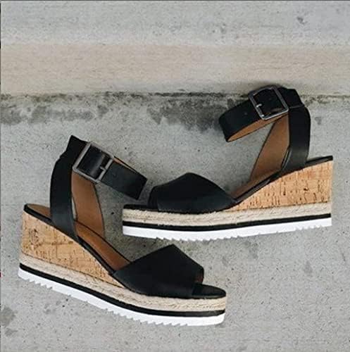 Klinovi za žene sandale Ženske haljine casual platforme sandale žene 2023. ljetna plaža obnašaju sandale cipele