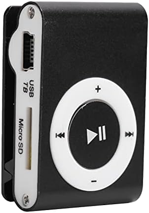 YEmirth MP3 Player, prijenosni digitalni muzički medijski uređaj Mini?Mp3 nazad,klip plejer sa slušalicama i USB kablom za hodanje