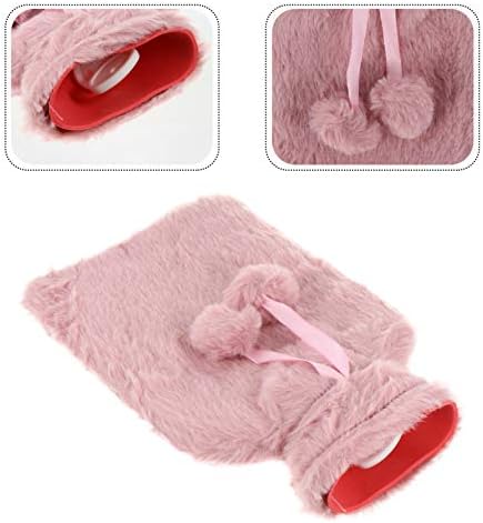 ValicLud 2 kom meka klasična pad za krevet vruće bolove Flors Crampe odvojivi topli prenosni home fleece plišana reljefna zimska menstrualna