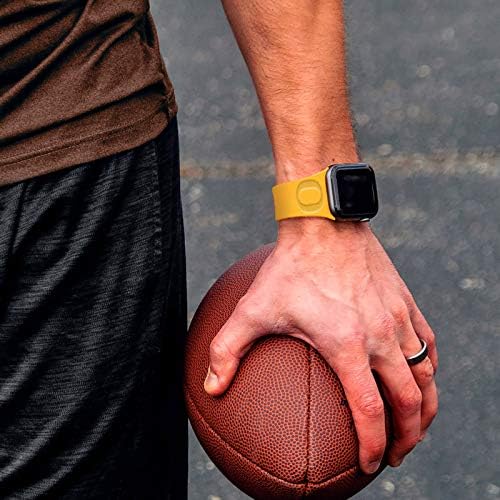 Affinity Bands Oregon Patke ugravirani silikonski sportski bend kompatibilan sa Apple Watch-om