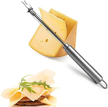 Rezač sira linearni od nehrđajućeg čelika maslaca za rezanje mekog, polutvrdih i tvrdog sira Kuhinja alata za kuhanje