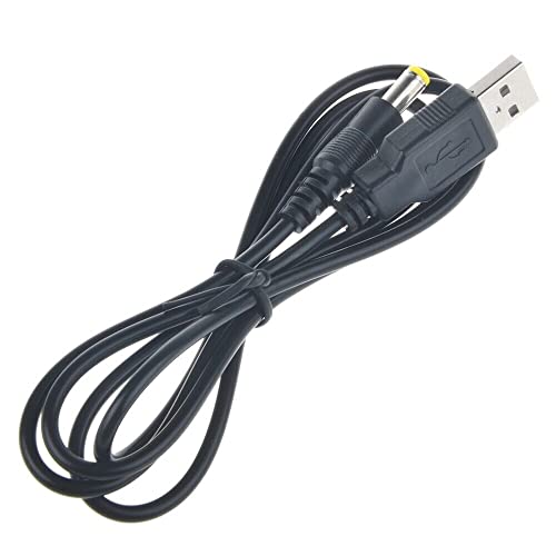 DKKPIA USB do 5V DC punjenje kablovskih računala za napajanje kabla za laptop za otključavanje WWS500 WWS550i WWS-850L WWS-850 L 1266