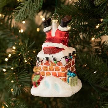Dimnjak Santa Ornament Božićno Drvo Obrezivanje Ukrasa Doma 5 Dužina