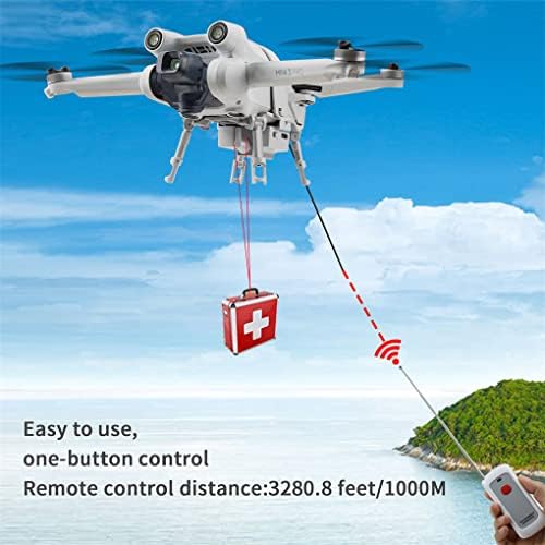 Bacač Airdrop uređaj za DJI Mavic Mini 3 Pro sa stajnim trapom, isporukom poklona za spasavanje dronova, isporukom, dronom za pecanje,