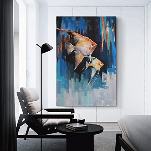 Ulje painting apstraktno slikarstvo tropske ribe slike za spavaću sobu zid Art slike platno zid dekor Home Decor dnevni boravak dekor