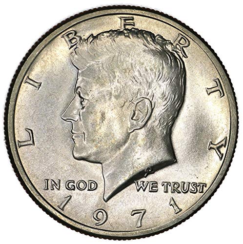 1971. P Kennedy Polu dolar Necrcioulisana američka menta