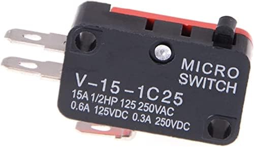 GIBOLEA Micro Switches 5kom / lot 250V 16a mikrovalna pećnica vrata Arcade Cherry dugme SPDT 1 NO 1 NC Micro Switch