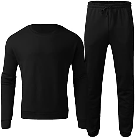 2 komada Trackiots za muškarce Duge pulover s dugim rukavima i dukserice Jogging odijela su labave ležerne moderske sportske odjeće