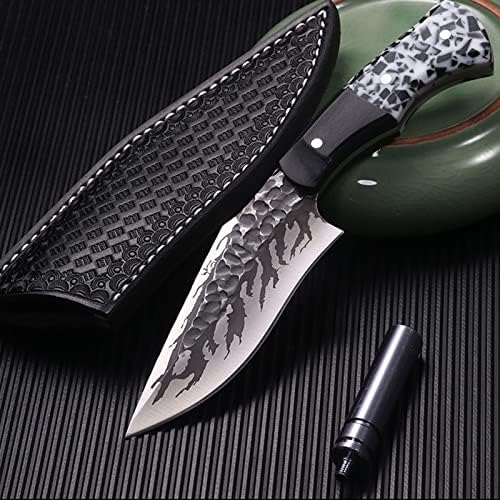 Zstea Hori Hori baštenski nož sa munjom-12 baštenski nož za ručni alat sa ručkom od oraha, nož za plijevljenje od nerđajućeg čelika
