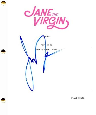 Justin Baldoni potpisao Autogram Jane The Virgin Full Pilot skripta - Gina Rodriguez, Michael Rady, udaljeni pet stopa
