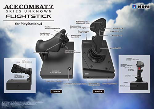 HORI Ace Combat 7 Hotas let Stick za PlayStation 4-službeno licenciran od strane SIEA & Bandai Namco Entertainment