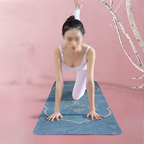 KJHD 2mm TPE Suede yoga Mat Pad Sport neklizajuća boja štampana podloga za mršavljenje za fitnes za vežbanje za teretana 61cm