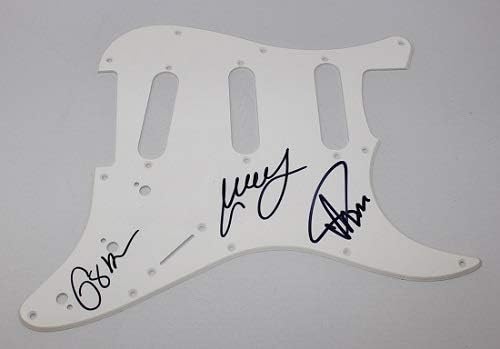 Phish sliku nektar Trey Anastasio Page McConnell Mike Gordon grupa potpisala autogramom Fender Strat električna gitara Pickguard Loa