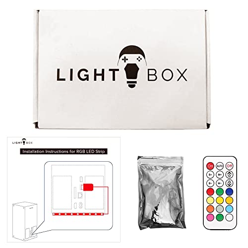 Lightbox RGB LED traka za Xbox serije X / S / jedna konzola, PS5. 12 boja 366 Efekti, pribor za ukrašavanje vodootpornog fleksibilnog