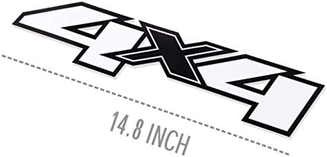 2pcs 4x4 naljepnice za Chevy Silverado 2007-2013