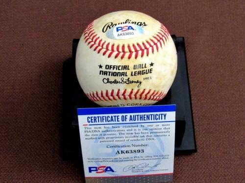 Dave Kingman Giants Mets Yankees Cubs potpisan auto vtg onl igra bejzbol PSA / DNK - autogramirani bejzbol