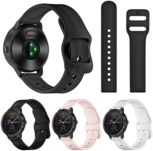 HWGO meka silikonska zamjenska traka za Garmin Vivoactive 3 Vivomove HR pametnu narukvicu za Garmin Vivoactive 3 traku za sat