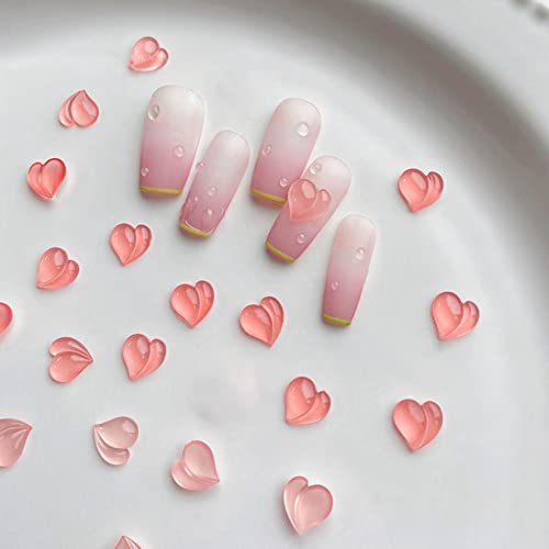 Diskoloracija Nail Art dekoracija umjetni oblik srca Nail Art dizajn nakit za nokte za Salon za nokte Home Diy