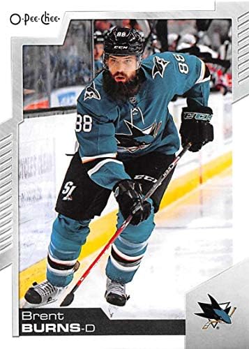 2020-21 O-pee-chee 374 Brent Burns San Jose Sharks NHL hokejaški trgovačko karta
