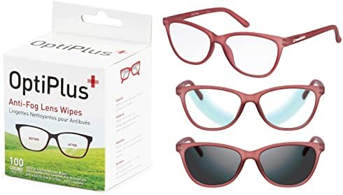 Optiplus 100CT Wipes i Croakies Petra PhotoChromic naočale | UV400 i Bluelight zaštita