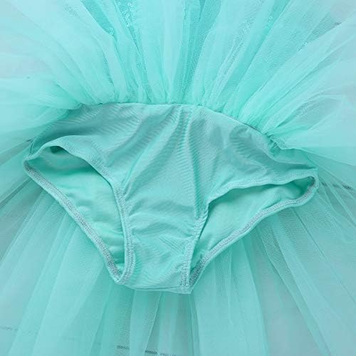 Dador Djevojke djeca sjajni šljokice Halter balet ples tutu Leotard haljina scenarci Predstava kostimi plesna odjeća