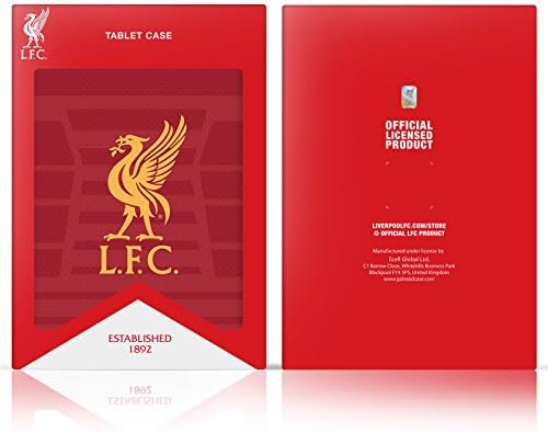 Dizajni glave službeno licencirani fudbalski klub Liverpool Treći 2021/22 Mekani gel kućište kompatibilan sa Samsung Galaxy Tab A8