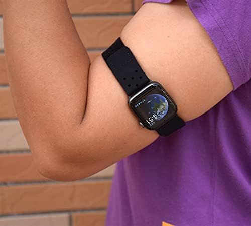 Prozračna sportska traka za vježbanje kompatibilna sa Apple Watch serijom 3 2 1 38mm / 42mm, Apple Watch serija 6 SE 5 4 40mm / 44mm,