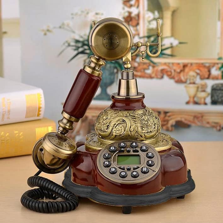 Gayouny Fashion Telefon fiksna telefona Kućni telefon ugrađeni fiksni uredski spavaća soba Telefon