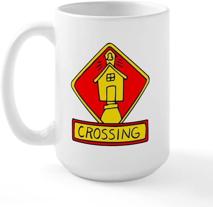 Cafepress School Crossing Guard velika šolja keramička šolja za kafu, šolja za čaj 15 oz
