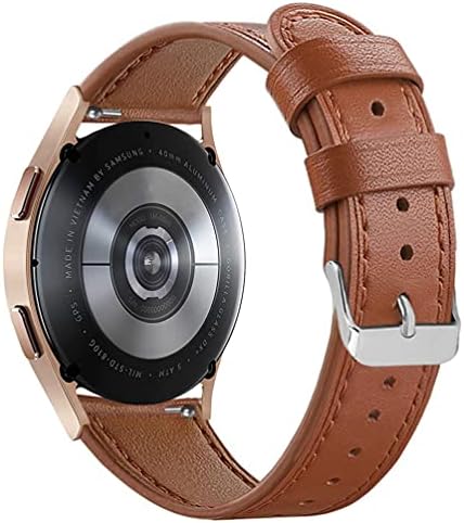 Sankel kompatibilan za Samsung Galaxy Watch 4 / Classic Bands, žene 20 mm originalni kožni sat zamijeniti ručni pojas za galaxy watch4