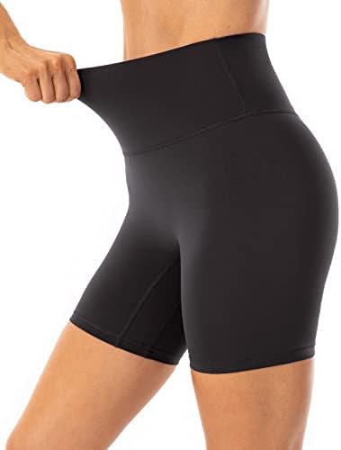 Lavento Ženske kratke hlače za meke joge - 4 / 5 / 6 Buttery Soft Workout Aktivne kratke hlače za žene
