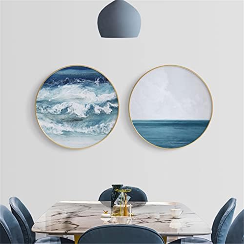 BBSJ Nordijski minimalistički stil dnevna soba 70 * 70cm Dekoracija slika trijem restoran apstraktno slikarstvo spavaća soba zidno