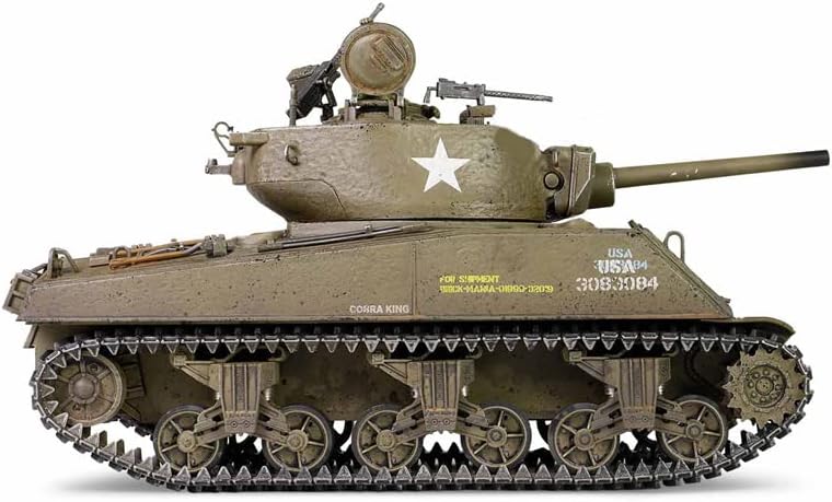 za Metal ponosan američki srednji tenk Sherman M4A3E2 Jumbo Cobra King 1/32 Diecast tenk unaprijed izgrađen Model
