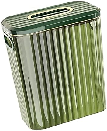 Colcolo viseća kanta za smeće sa poklopcem kanta za kompost prenosiva zgodna zatvorena, 12L zelena