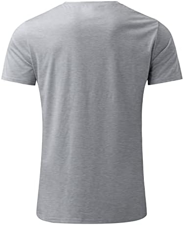 XXBR-ov majice oca, 2022 Novi ljetni kratki rukav grafički print Slim Fit Basic Tops Crewneck majica za tatu