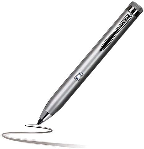 Navitech srebrni mini fine tačaka digitalna aktivna olovka za stylus kompatibilna sa ASUS ZenPad Z300M-6B032A 10.1 IPS bijelom tabletom