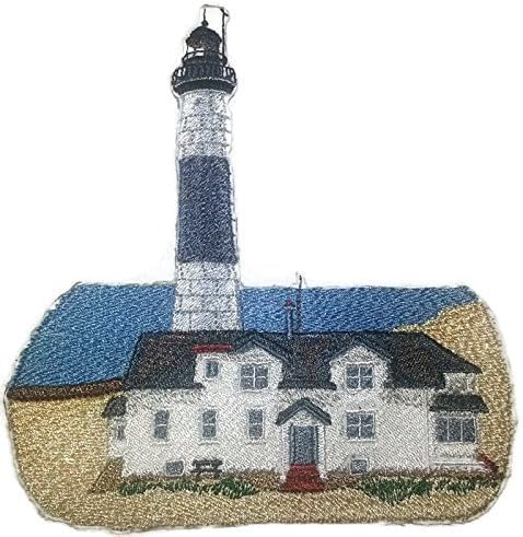 Kapetane kojeg vidim svetlo Prilagođeni i jedinstveni svjetionik [velika sabilna lighthouse] Vezeg željeza na / šivaju zakrpa [6,29