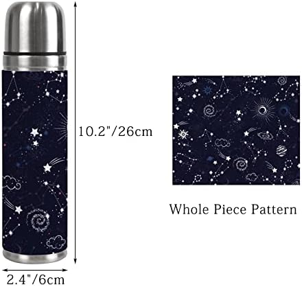 Vantaso boce za boce sa izolirane zvijezde Mjesec suncobranske svemirske maglinske konstelacije dvostruko zidni zidni kosum peglica