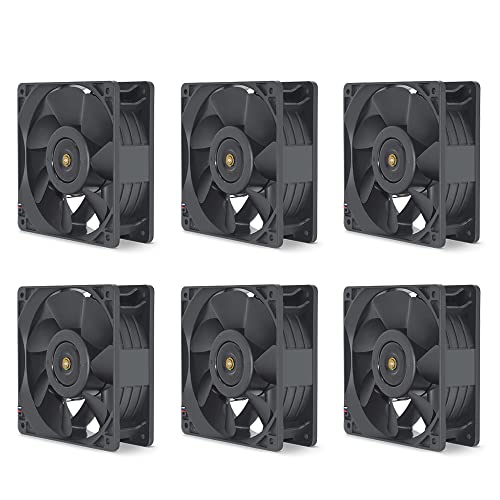 6kom Novi SG121238BS DC 12V 2.1 A S7 S9 T9 L3 BTC ETH Mining nasilje Fan 120/120 / 38mm 5000RPM