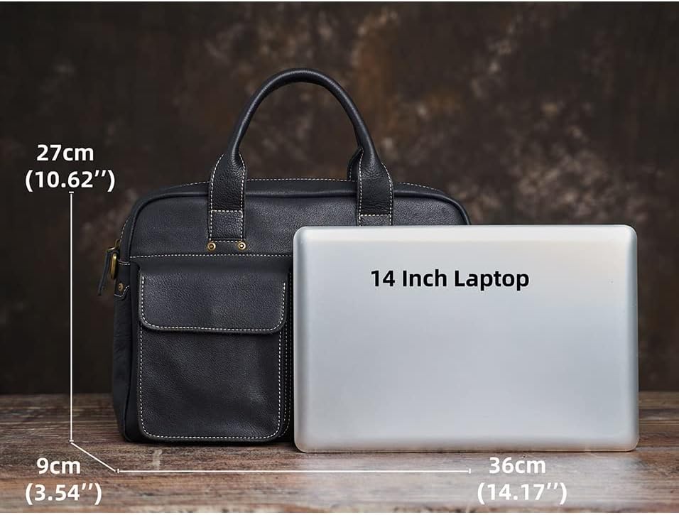 N / A Ležerni muške torbe poslovne aktovke Velika torba za messenger putnika za 14 laptop