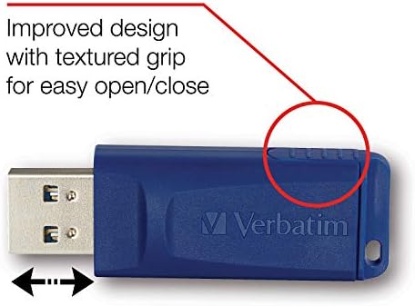 Verbatim 16GB USB 2.0 Flash Drive - CAP-manje i univerzalno kompatibilan - 5 pakovanja - plava - 99810