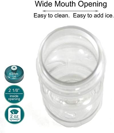 Rolling Sands 24 unce BPA plastične vodene vode, set od 10, izrađenih u SAD-u