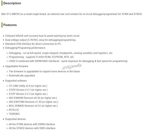 MINI ST-LINK / V2 SWIM / SWD u krugu pogrešaka / programer za STM8 i STM32 @xygstudy