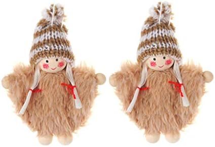 Privjesak Privjesak Love Božićno drvce Anđeoski ukrasi Ornament Creative Girl Početna Dekor Dollhouse Minijaturni Božićni vijenac